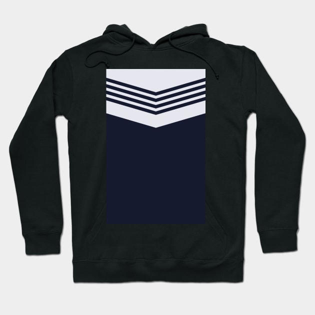 Tottenham 1978 Navy and White Hoodie by Culture-Factory